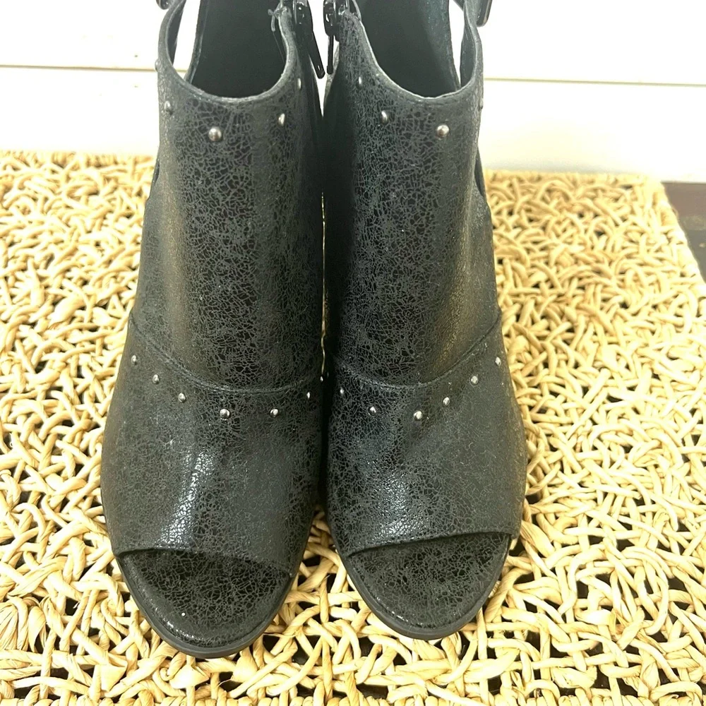 Simply Vera heels open toe size 9 black_3